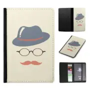 PASSPORT ITINERARY ORGANIZER|MOUSTACHE HIPSTER STYLE 3