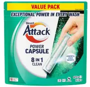 Biozet Attack Power Capsule 8-In-1 Clean Value Pack 50 pack 672g