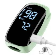 Finger Pulse Oximeter, Fingertip Blood Oxygen Saturation with Pulse Monitor R...