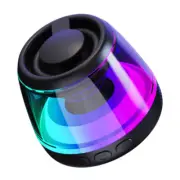 Magnetic Bluetooth Speaker RGB Mini Portable Speaker Magnetic Phone Holder