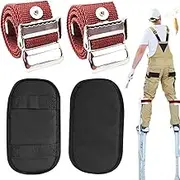 Drywall Stilts Straps | Nylon Stilt Leg Fixation Strap Kit - Home Improvement Tools for Household Construction Street Performance Renovation Wiring Plastering