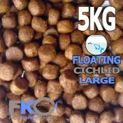 Bulk Oscar, Cichlid Fish Food Pellet HIGH PROTEIN GROWTH CARNIVORE! 5KG 8mm