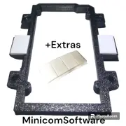 Arduino Mega 2560 Mount, Holder, Accessory BLACK - Wall Mount - Adhesive +Screws