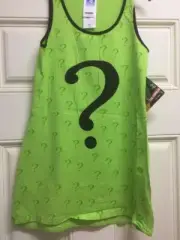 The Riddler Adult Small Tank Dress Justice League Rubie's Costume DC Comics