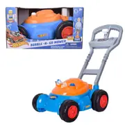 Hot Wheels Bubble N Go Mower and Bubble Solution (Blue/Orange)