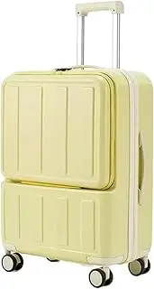 [sdneNest] Carry-on Suitcase Luggage Suitcases with Charging Port Luggage Expandable Combination Lock Luggage Carry-on Suitcases Carry On Luggages, 22inch, Blue (Yellow 20inch)
