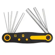 8 in 1 Folding Wrench Inner Hexagon Spanner Hand Tool set