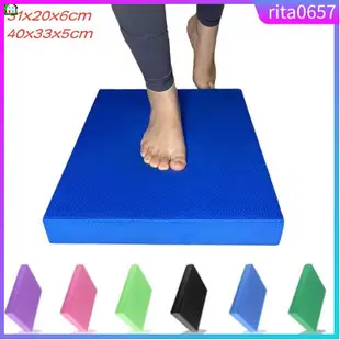 1 Pc Soft Balance Pad TPE Yoga Mat Foam Exercise Pad Thick B