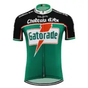 Retro Mens GATORADE Cycling Jersey Bicycle Jersey Bike Jersey Cycling Shirt Tops