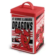 St George Dragons NRL Storage Cookie Tin