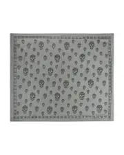 McQueen Skull Silk Scarf