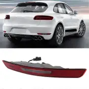 Rear Bumper Reflector Lamp Fog Light Left Side 95B945725J Replacement for Porsche Macan 95B 2014 2015 2016 2017 2018