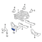 Genuine Ford Handle Plate 9L3Z-14A706-PA (for: Ford)