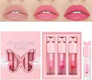Lip Gloss - Peel Off Masks Lip Gloss Set | Color Change Plumping LipsGloss | Shiny Glossy Lipgloss | Waterproof Non-Stick Cup High Pigmented Lipgloss Long Lasting Makeup Accessories For Girlfriend