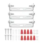 3 Set 60mm (2.4") Universal Light Fixture Mounting Bracket Kit with Screw