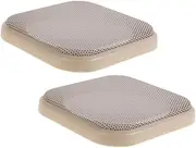 ABOOFAN 2 Pcs Speaker Grill Cover Mesh Guard for Audio Protection Decorative Speaker Protector for Cars and Systems Easy Installation and Robust Material