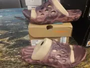 NEW Womens Merrell Burgundy Hydro Slide Sandals, size 9 shoes