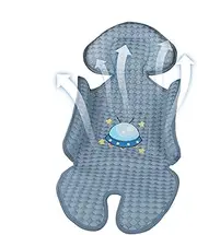 Cooling Stroller Pad - Breathable Cooling Mat Car Seat Cooling Pad | Anti-Slip Seat Pad Cushion Liner, Gel Cooling Pad for Stroller, Child Safety Car Seat