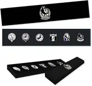 [Trofe] Collingwood Magpies AFL Evolution Lapel Pin Badge Collectors Set