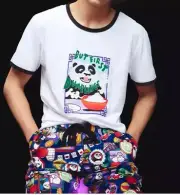 New Peter Alexander Kung Fu Panda Top + Cotton Sateen Pants PJ Set L RRP$149.90