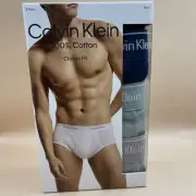 Calvin Klein Men's Cotton Classic Fit 3- Pack Brief, Multicolor, XL New