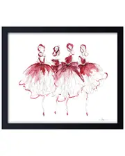 Ready2HangArt Sunday Dancers Framed Print Wall Art