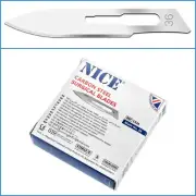 100pcs No. 36 Sterile Carbon Steel Surgical Scalpel Butter Blade Dermaplaning
