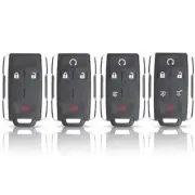 Smart Remote Key Case with 3 4 5 6 Buttons for Chevrolet Escalade ESV Silverado