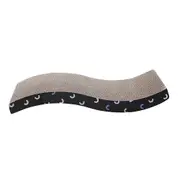 Paw & Claws 42x21cm Wavy Cat Scratch Pad Pet Scratcher Toy Play Board w/ Catnip