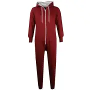 New Kids Girls Boys Plain Wine A2ZOnesie One Piece All In one Sleepsuit 2-13 Yr
