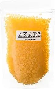 AKARZ Yellow Beeswax 105g Organic Natural Pure for DIY Lip Balms Lotions Candles Bees Wax Pastilles