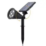 2PCS Led Solar Lights Solar Spotlight Solar Wall Light Solar Garden Light7656