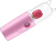 WEKADRIN Portable Facial Steamer for Home Use Handheld Face Humidifier with Capacity Moisturizing Steam for Skin Hydration and Elasticity Restoration Women