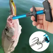 1pc Portable Aluminum T-Hook Taker Hook Taker Hook Remover Fish Hook Separator F