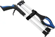 GAXIRE Expandable Litter Grabber Tool for Seniors Foldable Reach Aid for Trash Pickup Lightweight Three Section Design for Easy Storage and Extended Reach for Litter and Item Collection