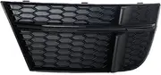 Compatible For Audi A3 S3 2017 2018 2019 1 Pair Car Modified Accessory Fog Light Cover Lamp Frame Grille Black Fits Car Accessories(A Pair)
