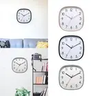 Wall Clock Practical Classical Silent Lightweight Square Large Art Digital for