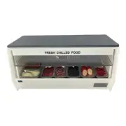 MINIATURE DOLLHOUSE 1:12 SCALE CHILL CABINET WITH MEAT - CHM-A W/MEAT