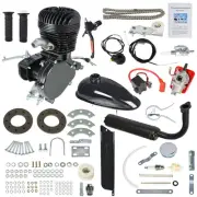 Bicycle Motor Kit 100cc Bike Motorized 2-Stroke Petrol Gas Engine Set Black US