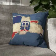 CUSHION COVER PILLOW CASE|DOMINICA NATIONAL COUNTRY FLAG