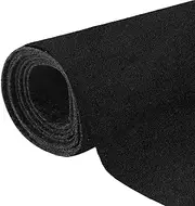 CAR MATS Car Lining Underfelt Carpet Marine Upholstery Un-Backed for Home Auto RV Boat Car Trunk Felt Fabric Anti Slip Mat(Black,11.48ft x 3.28ft)