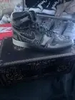 Size 10.5- Air Jordan 1 Zoom Comfort 2 High Día De Muertos