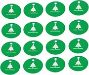 Anneome 200pcs Christmas Hanging Labels Creative DIY Tags for Tree Decorations Bookmarks and Charming Design for Festive Crafts Personalization