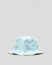 [Quiksilver] Quiksilver Boys' Buckwild Bucket Hat in Pastel Turquoise Next Gen Blue One Size Pastel Turquoise Next Gen Blue
