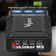 Upgraded Bluetooth Car OBD2 Scanner Supports HS-CAN MS-CAN SW-CAN CH-CAN LS-CAN