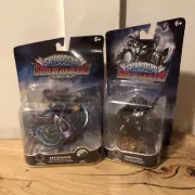 2015 Skylanders Superchargers - NIGHTFALL & SEA SHADOW Figures - NEW Activision
