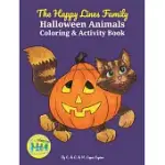 THE HAPPY LINES FAMILY HALLOWEEN ANIMALS COLORING & ACTIVITY BOOK