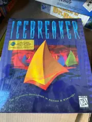 Icebreaker Action Strategy Puzzle Game Pyramids CD Magnet BIG BOX NEW RARE