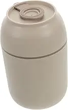 OKUMEYR Multi-purpose Microwave Bowl: 500ml Stainless Steel Oatmeal Container with Lid Spoon - Reusable Yogurt Parfait Jars & Soup Warming -dishwasher Safe