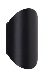 AFX REMW0407LAJMV Remy 8" Tall LED Outdoor Wall Sconce - Black